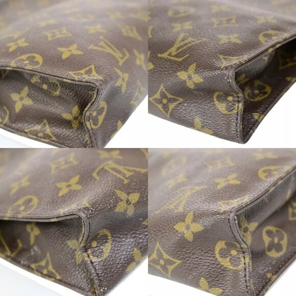 LOUIS VUITTON Poche Toilette 26 Clutch Hand Bag Monogram Leather - Picture 7 of 13